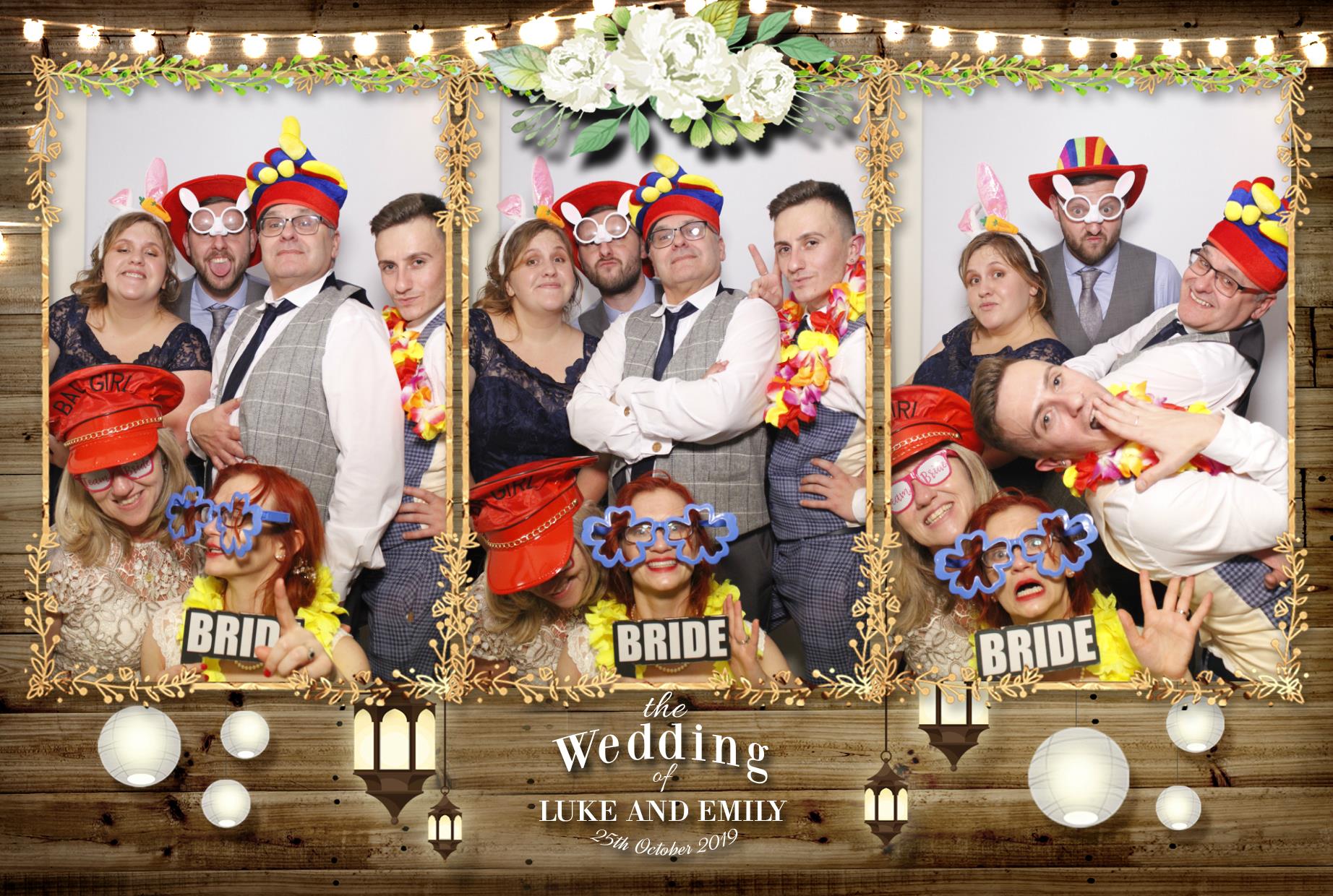 Luke & Emily's Wedding | View more photos from the event at gallery.myphotoboothexperience.co.uk/u/MyPhotoBoothExperienceLtd/Luke-Emilys-Wedding